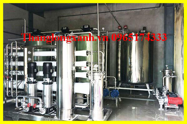 Hệ thống khử khoáng RO DI 1200l